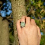 Anillo Aguamarina