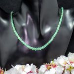 Collar Esmeralda Facetado