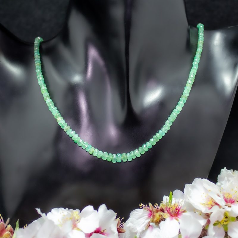Collar Esmeralda Facetado Collar Esmeralda Facetado