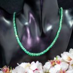 Collar Esmeralda Facetado Grande