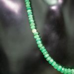 Collar Esmeralda Facetado Grande
