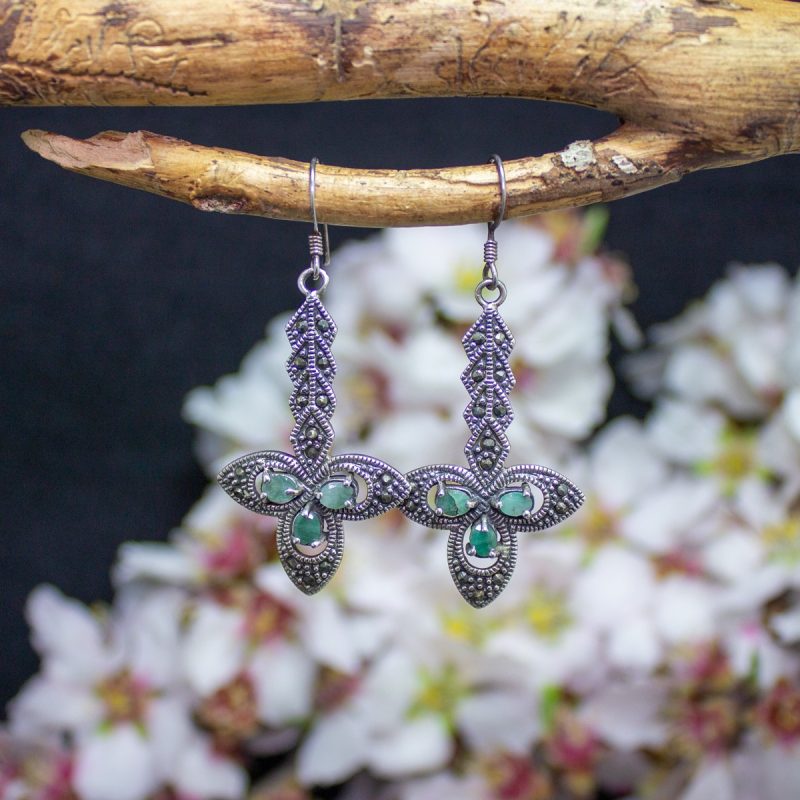 Pendientes Esmeralda y Marquesitas