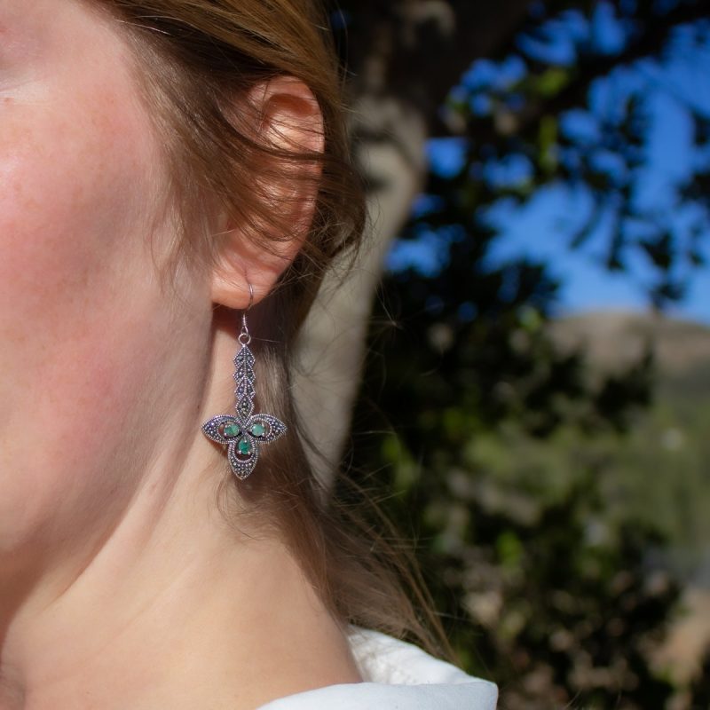 Pendientes Esmeralda y Marquesitas