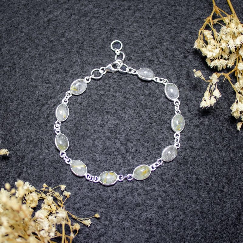 Pulsera Cuarzo Rutilado Pulsera Cuarzo Rutilado