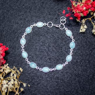 Pulsera Aguamarina