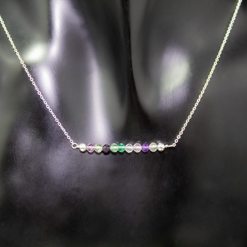 Collar Fluorita 3mm