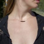 Collar Turmalina 4mm