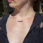 Collar Lapislázuli 3mm
