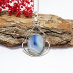 Colgante Agata Azul