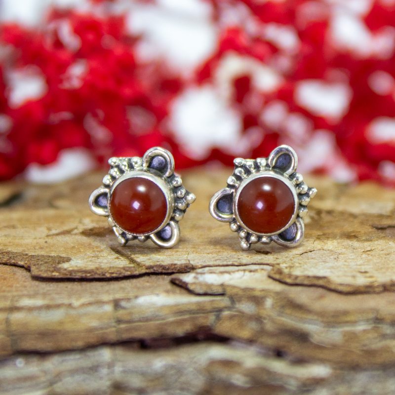 Pendientes carneola Pendientes carneola