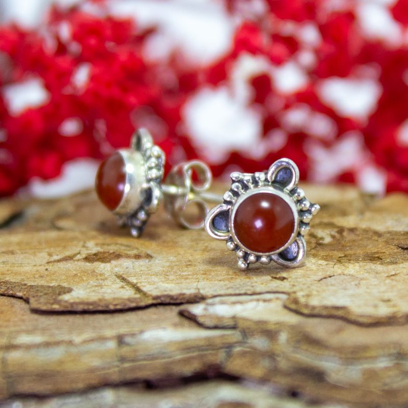 Pendientes carneola Pendientes carneola