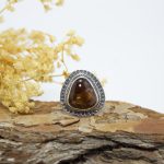 Anillo agata fuego