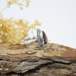 Anillo agata fuego