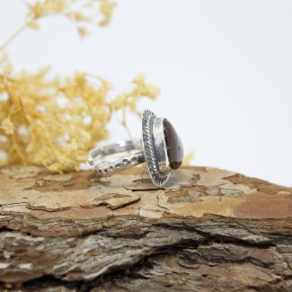 Anillo agata fuego