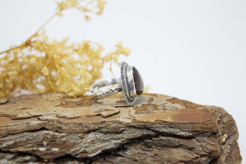 Anillo agata fuego Anillo agata fuego