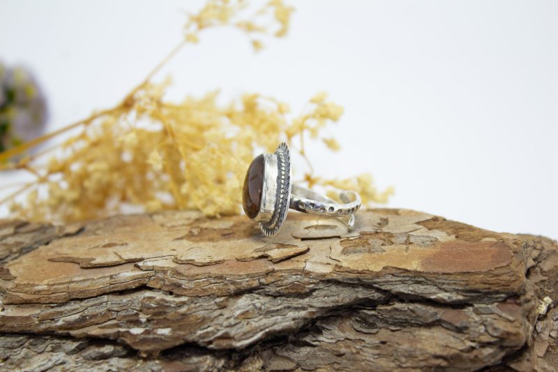 Anillo agata fuego Anillo agata fuego
