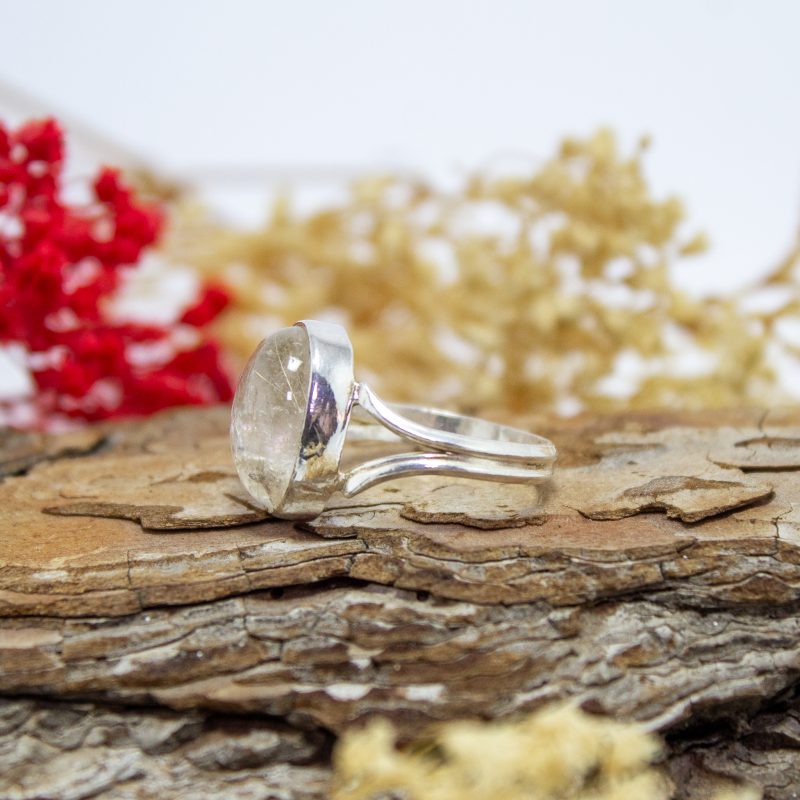 Anillo cuarzo rutilo