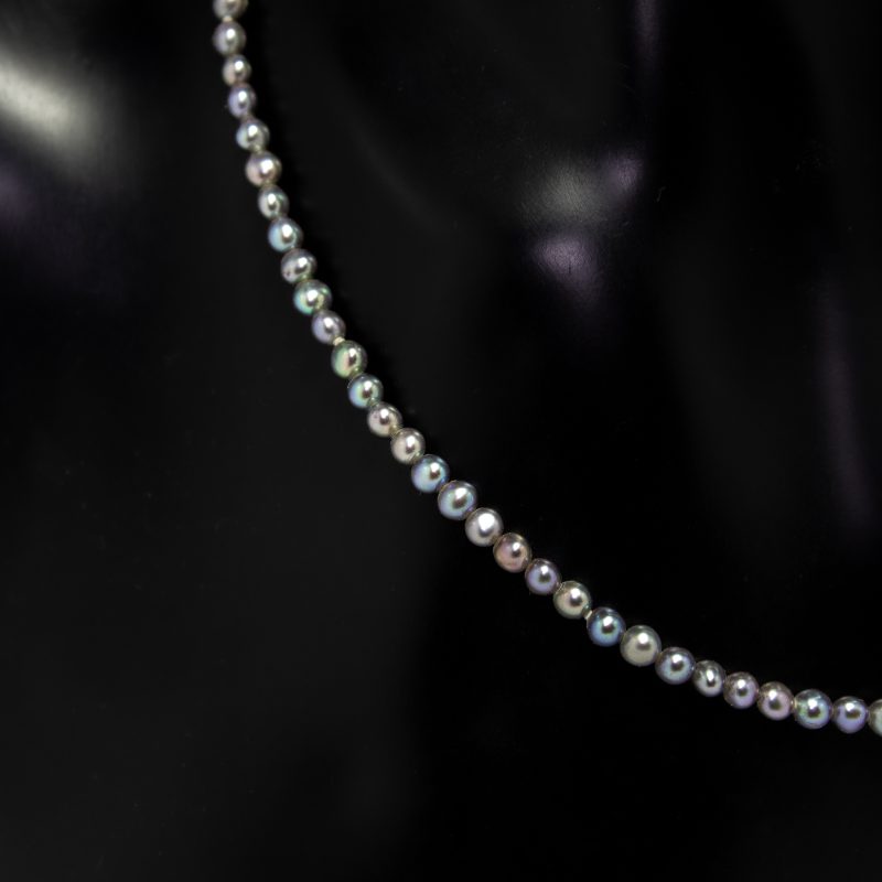 Collar perla negra