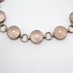 Pulsera cuarzo rosa