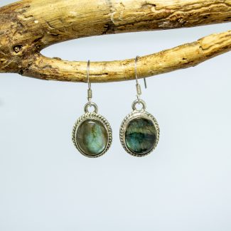 Pendientes labradorita