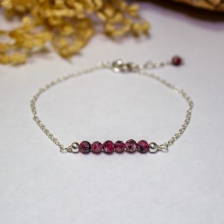 Pulsera Rubí 3mm
