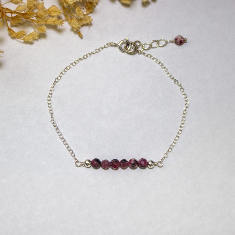 Pulsera Rubí 3mm Pulsera Rubí 3mm