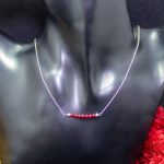 Collar Calcedonia Roja 3mm