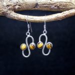 Pendientes Ojo de Tigre