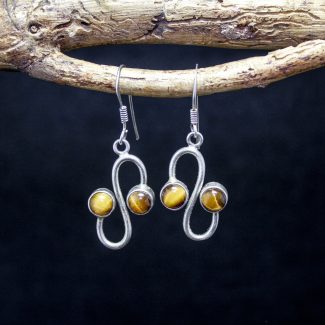 Pendientes Ojo de Tigre
