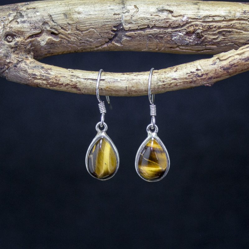 Pendientes Ojo de Tigre