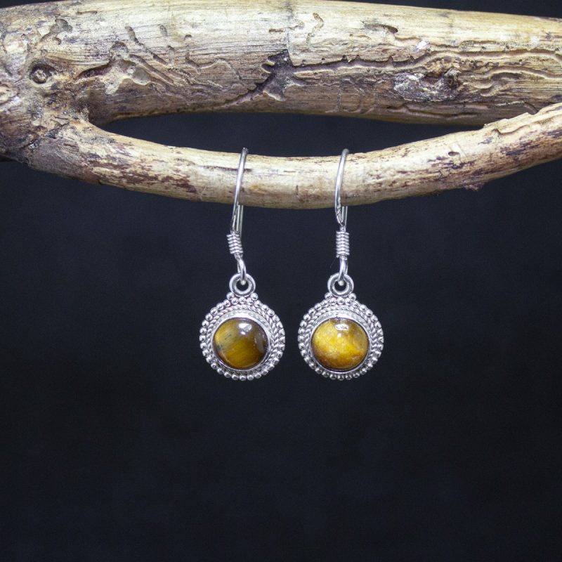 Pendientes Ojo de Tigre