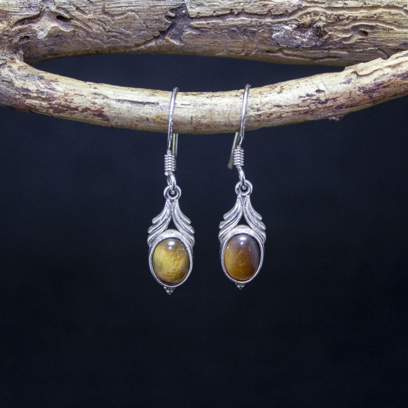 Pendientes Ojo de Tigre