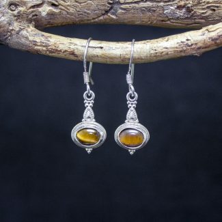 Pendientes Ojo de Tigre