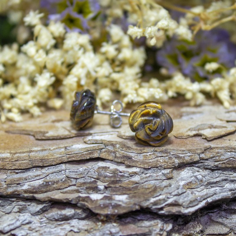Pendientes Ojo de Tigre