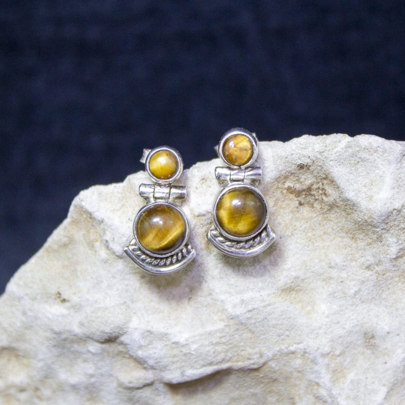 Pendientes Ojo de Tigre Pendientes Ojo de Tigre
