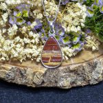 Colgante Jaspe Rojo con Hematite
