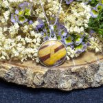 Colgante Jaspe Rojo con Hematite