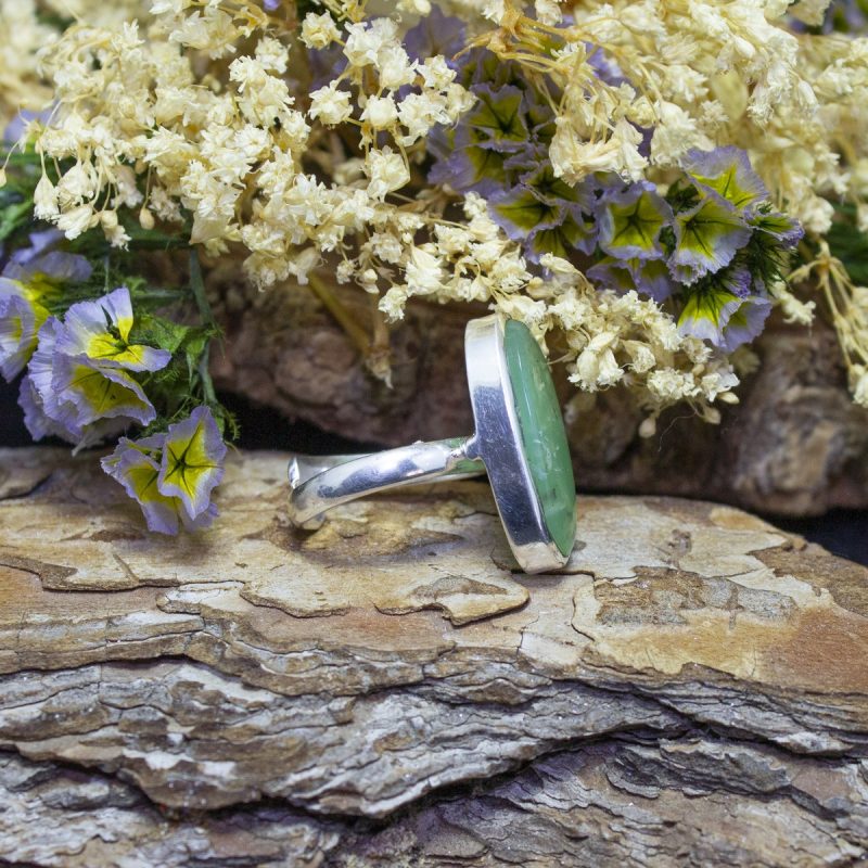 Anillo Crisoprasa