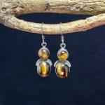 Pendientes Ojo de Tigre