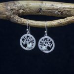 Pendientes Ópalo Etíope Arbol de la Vida