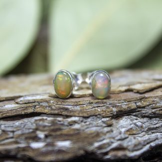 Pendientes Ópalo Etíope