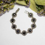 Pulsera Ónix y Marquesitas