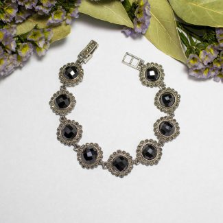 Pulsera Ónix y Marquesitas