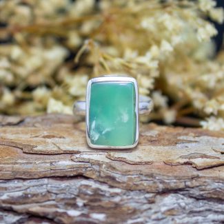 Anillo Crisoprasa