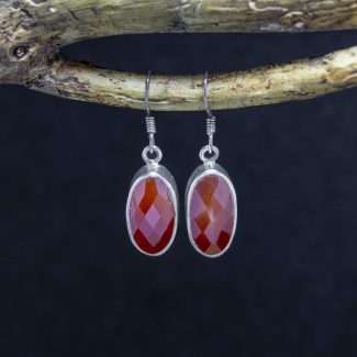 Pendientes Agata Carneola