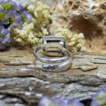 Anillo Shungit Piramide