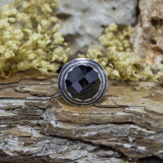 Anillo Circonita Negra