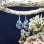 Pendientes Labradorita con Apatito