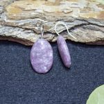 Pendientes Lepidolita