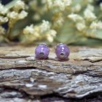 Pendientes Lepidolita